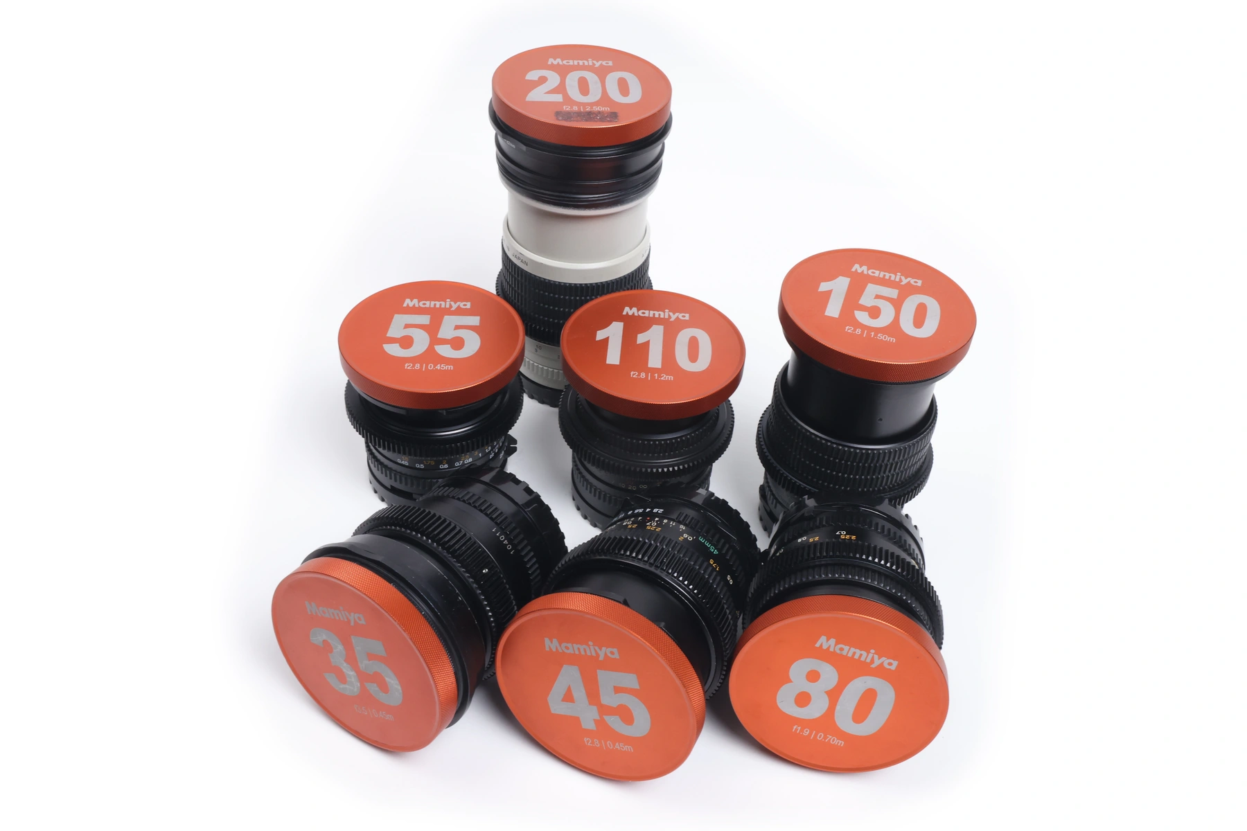 MAMIYA 35/45/55/80/110/150/200 실물 사진